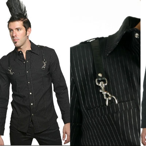 Lip Service Other - Lip Service Gangsta Pranksta Men's Dress Shirt